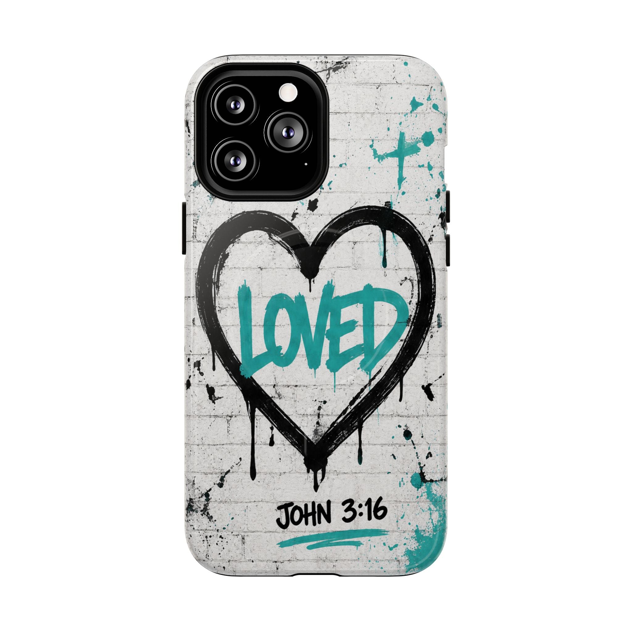 Loved John 3:16 Christian Tough Magnetic Phone Case
