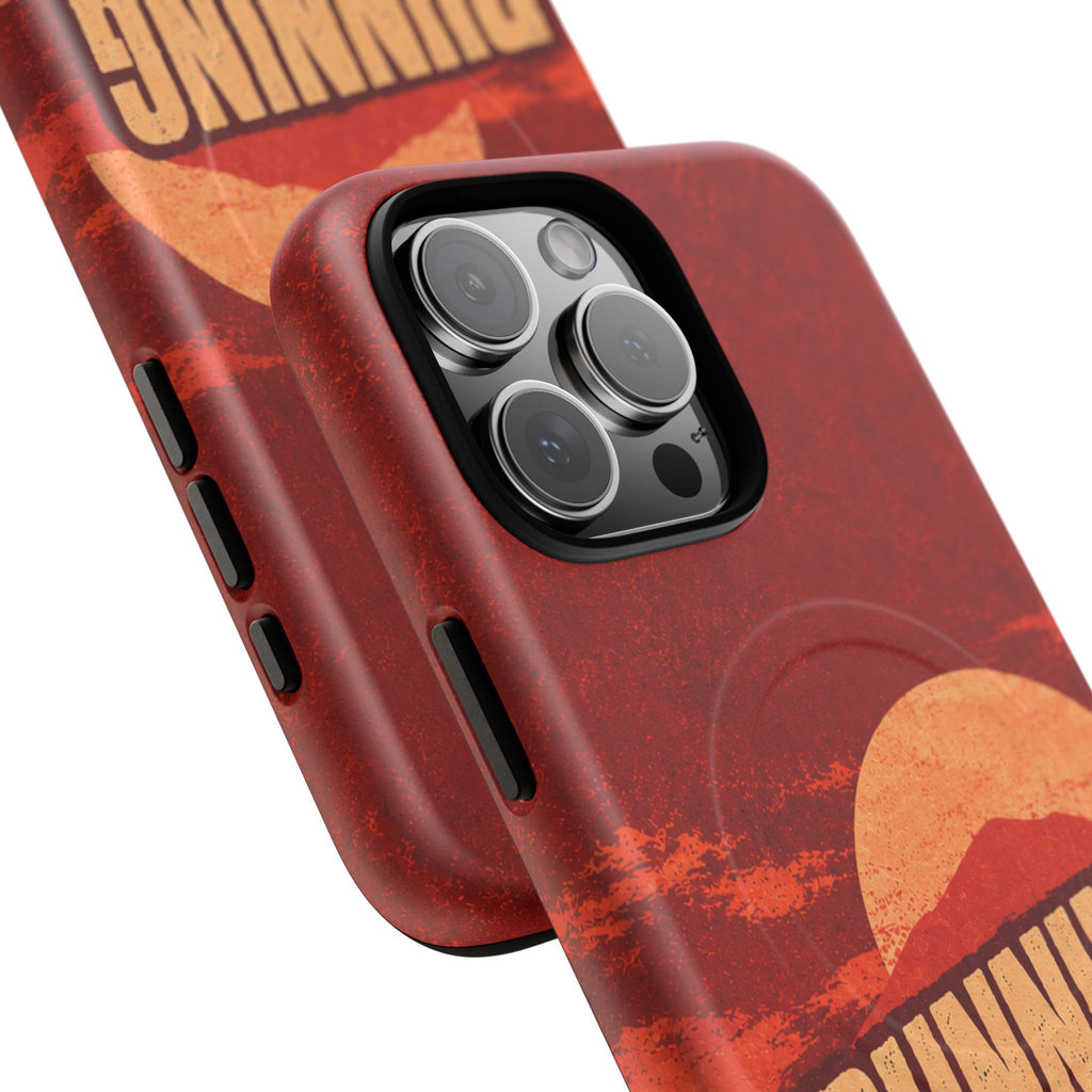 Running on Grace Christian Tough Magnetic Phone Case