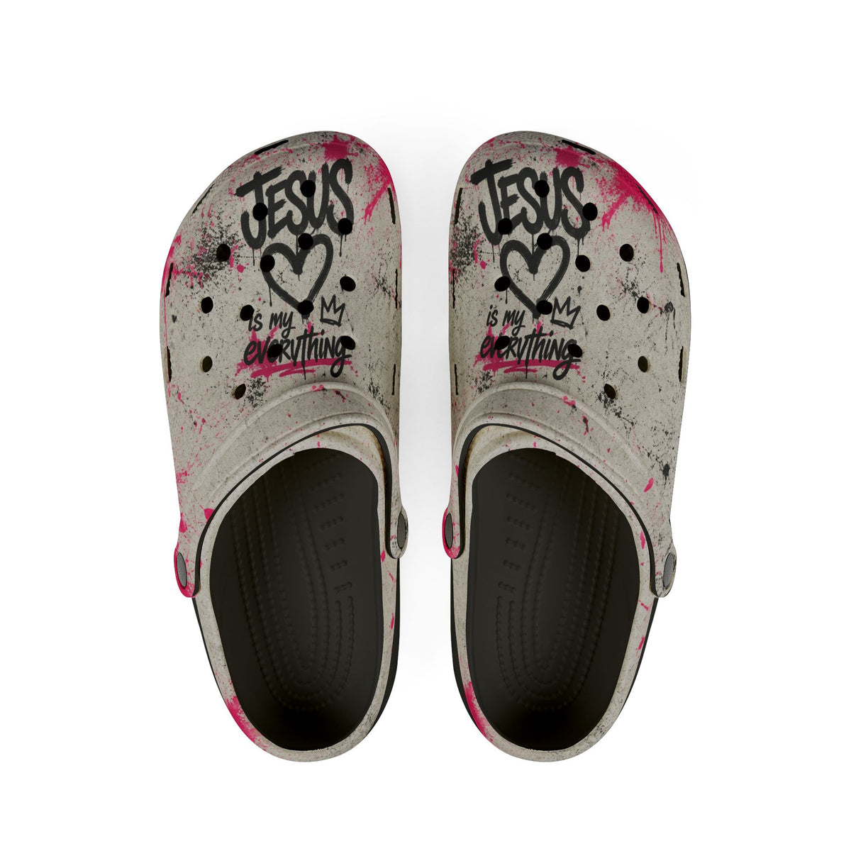 Jesus Is My Everything EVA Foam Clogs (AOP)