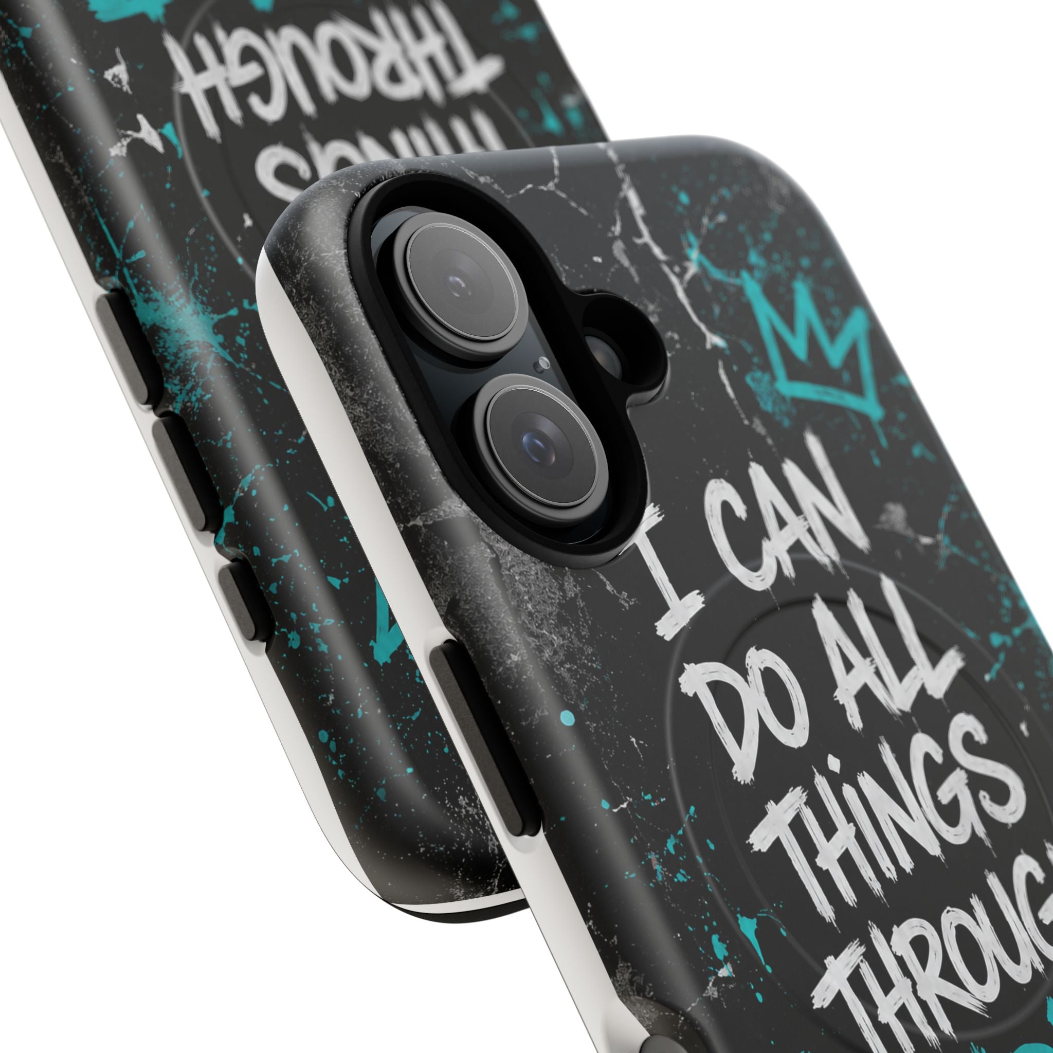 Through Christ Philippians 4:13 Tough Magnetic Phone Case