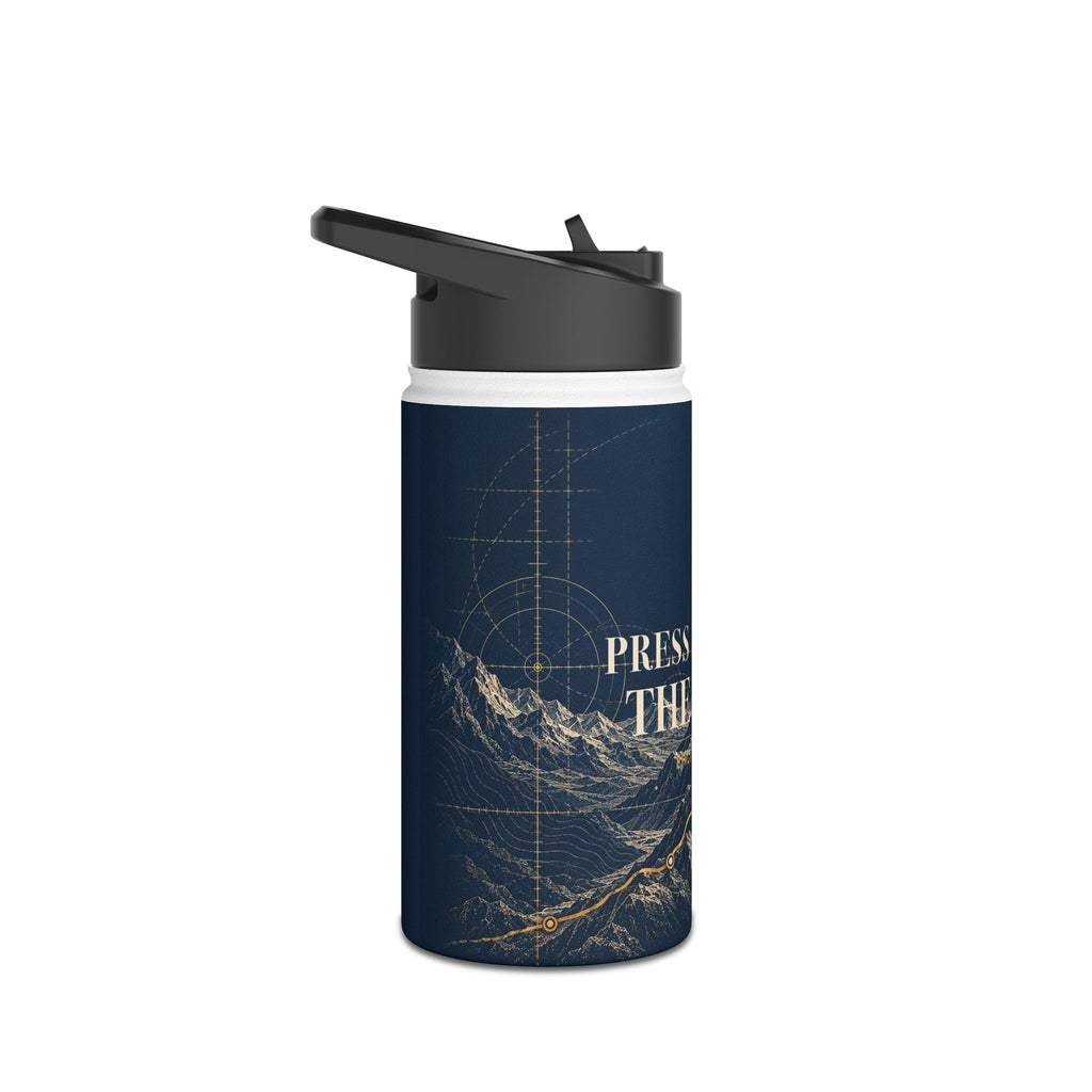 Press Toward the Mark Stainless Steel Water Bottle