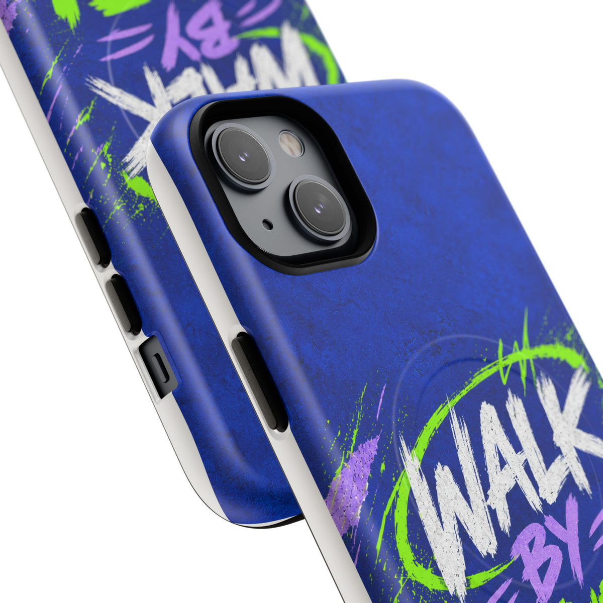 Walk by Faith Not by Screen Time Christian Tough Magnetic Phone Case