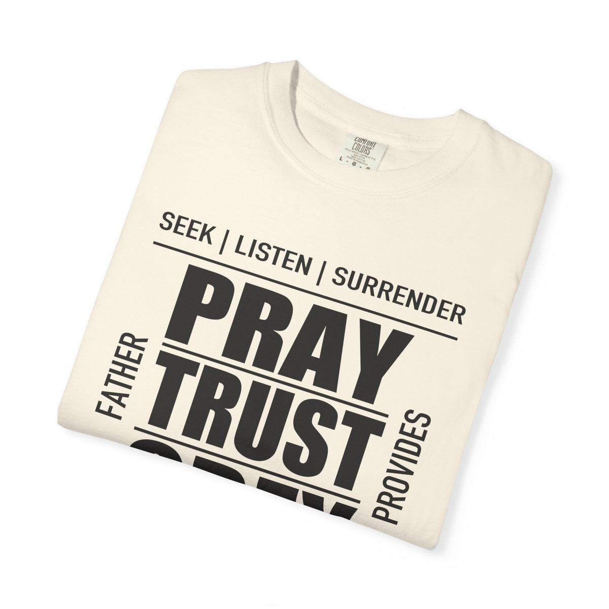 Pray Trust Obey | Christian Tee
