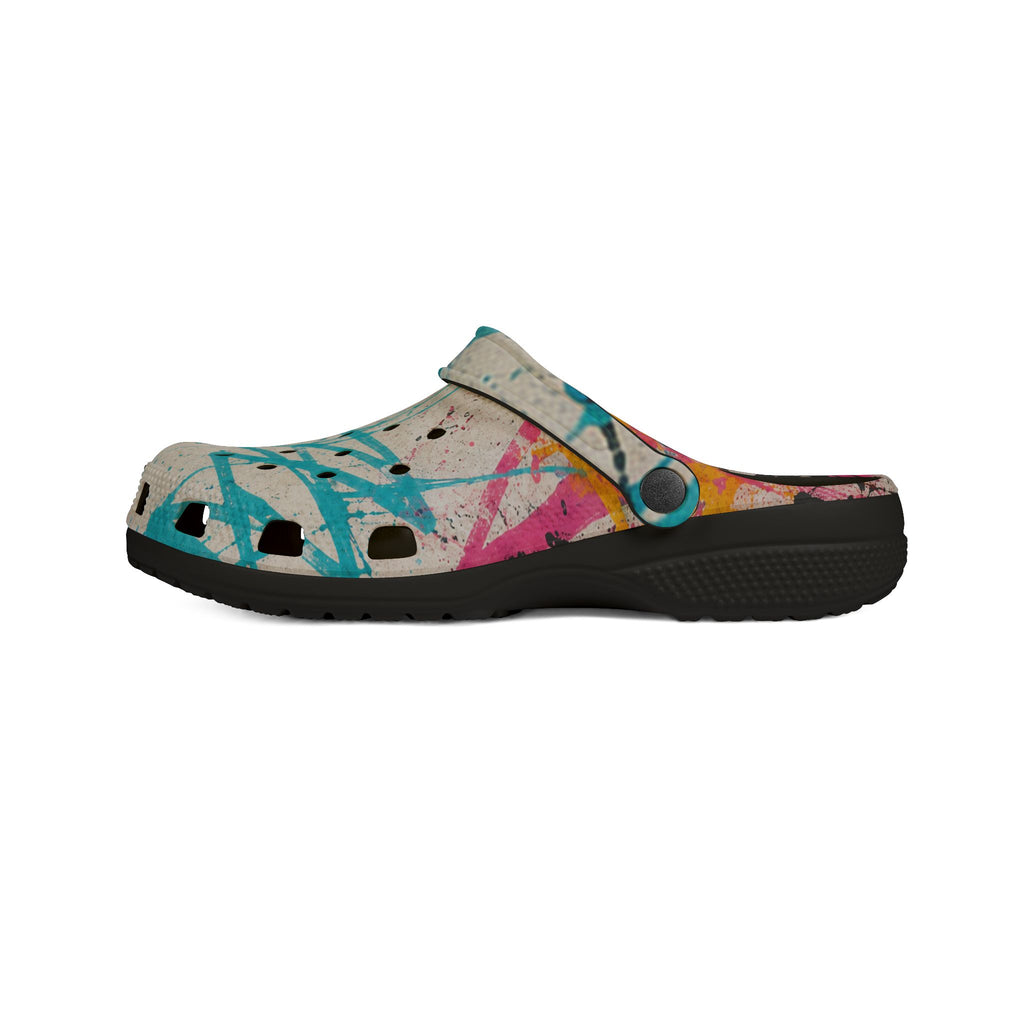 Joy in Color EVA Foam Clogs (AOP)
