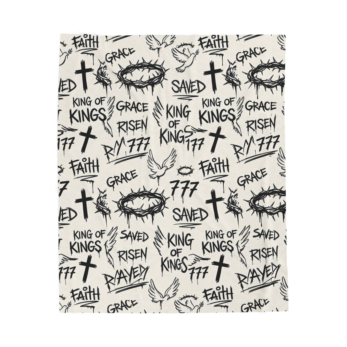 Christian Graffiti Blanket