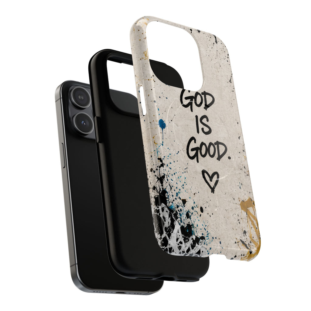 God Is Good Minimal Graffiti Tough Magnetic Phone Case