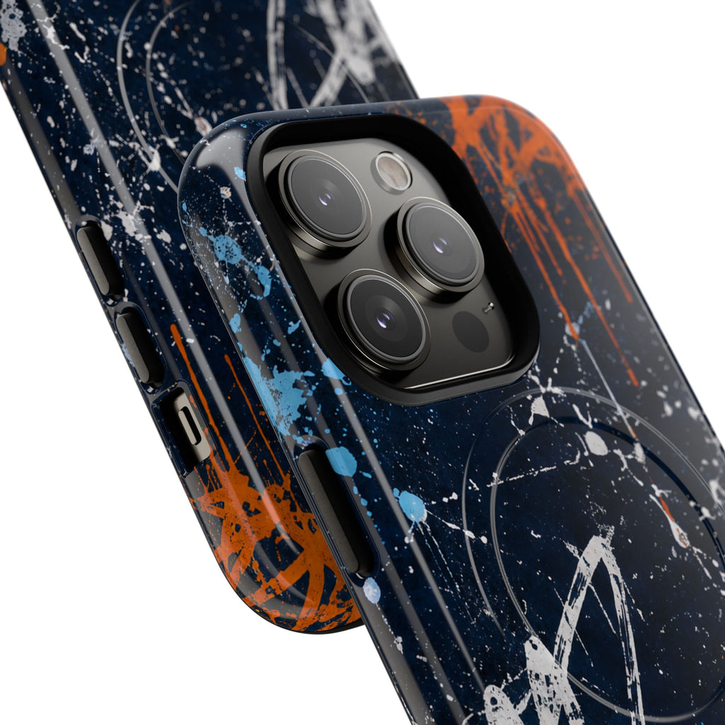 Midnight Praise Abstract Graffiti Tough Magnetic Phone Case