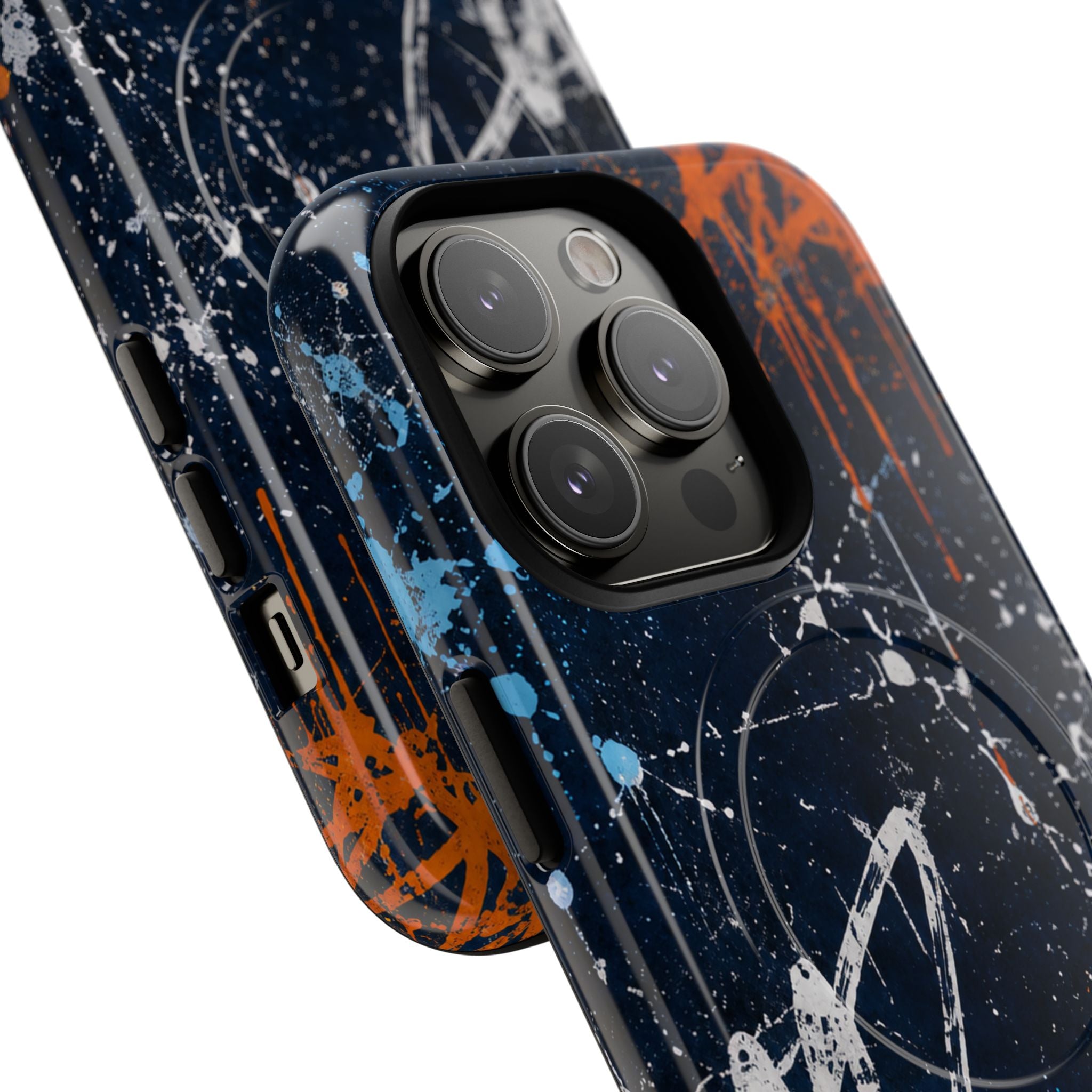 Midnight Praise Abstract Graffiti Tough Magnetic Phone Case