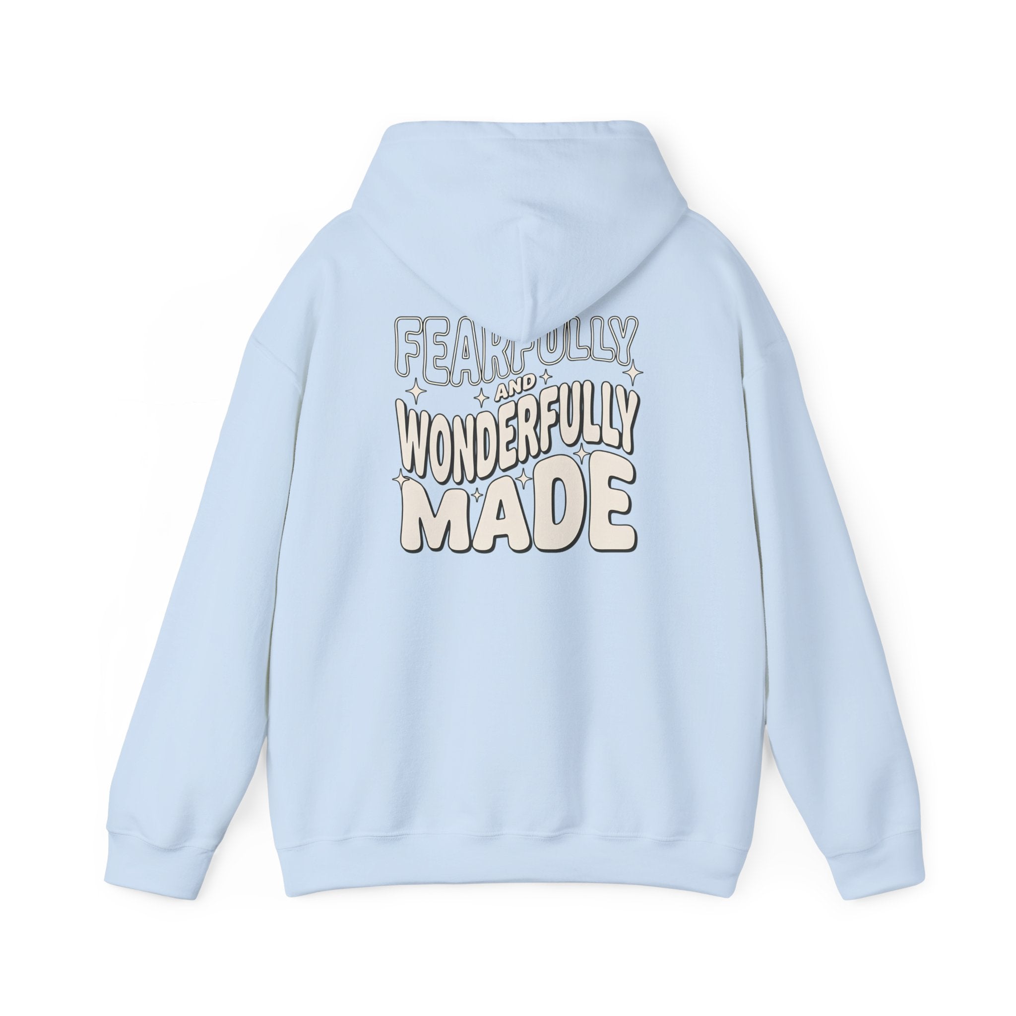 Fearfully and Wonderfully Made hoodie | Psalm 139:14 faith sweatshirt