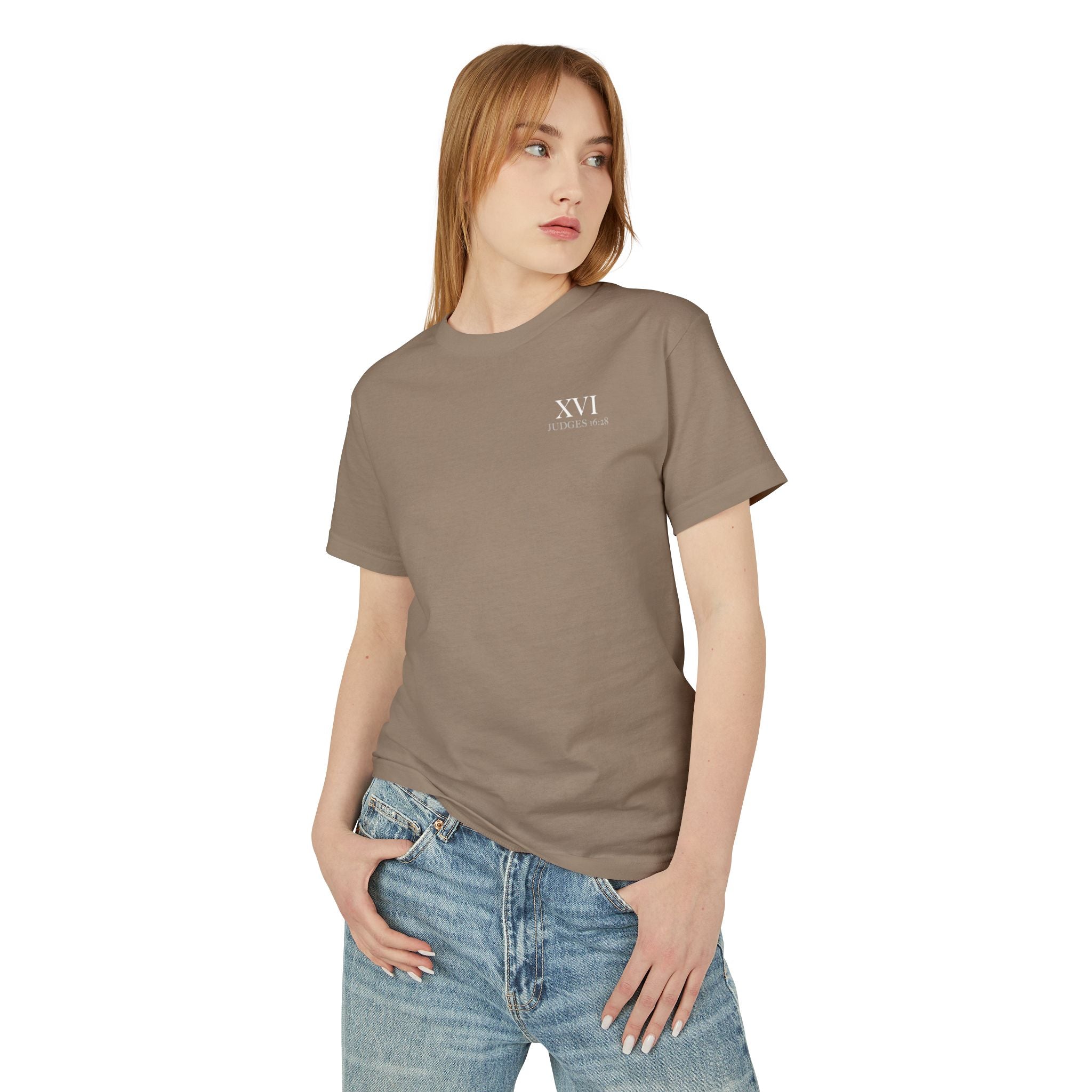 Breaking Pillars Garment-Dyed Christian Gym Tee