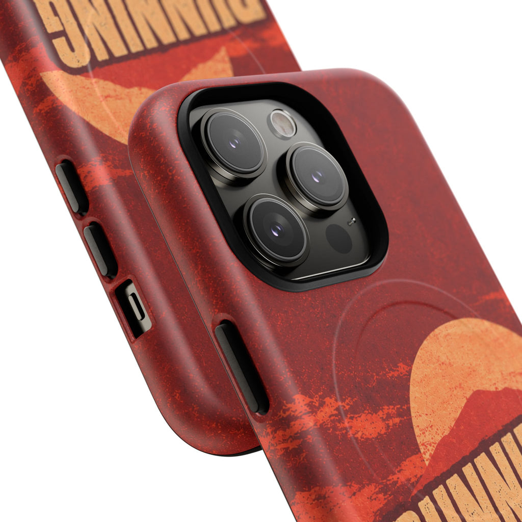 Running on Grace Christian Tough Magnetic Phone Case