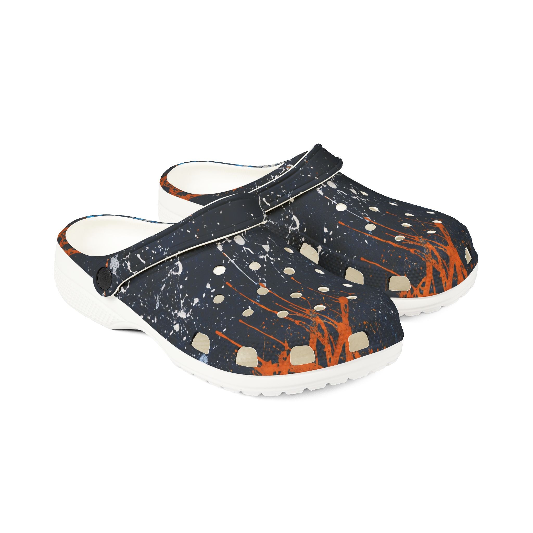Midnight Praise EVA Foam Clogs (AOP)