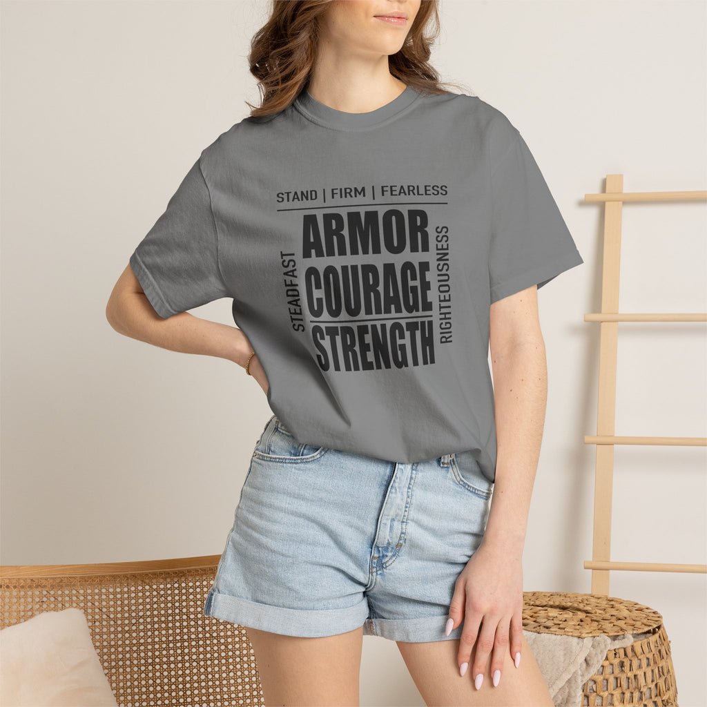Armor Courage Strength | Christian Tee