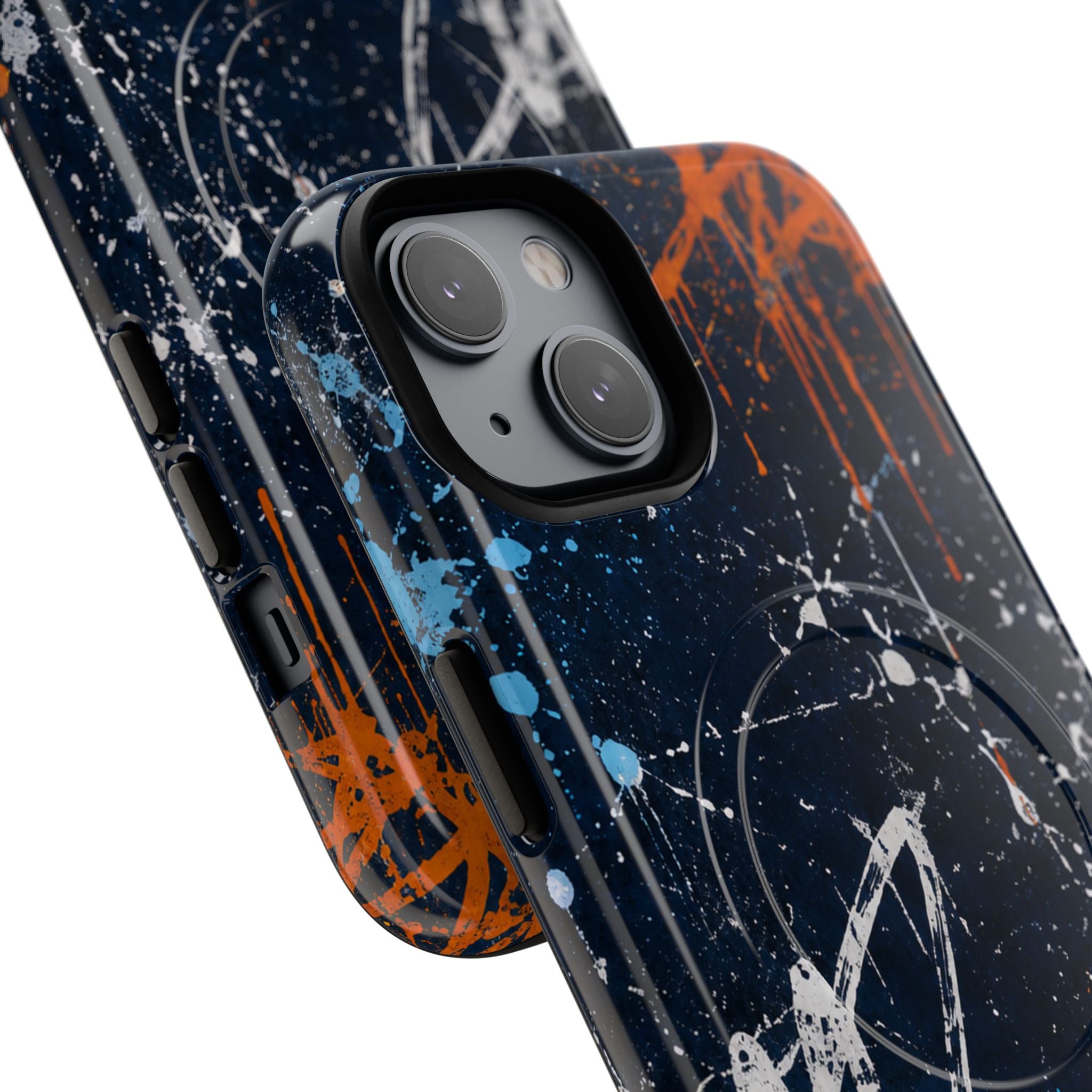 Midnight Praise Abstract Graffiti Tough Magnetic Phone Case
