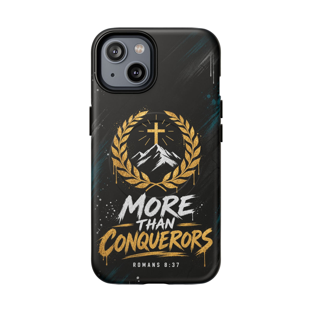 More Than Conquerors Phone Case