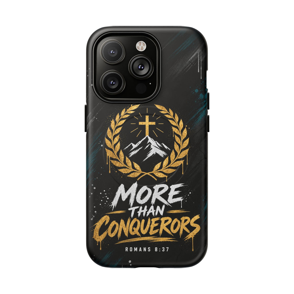 More Than Conquerors Phone Case