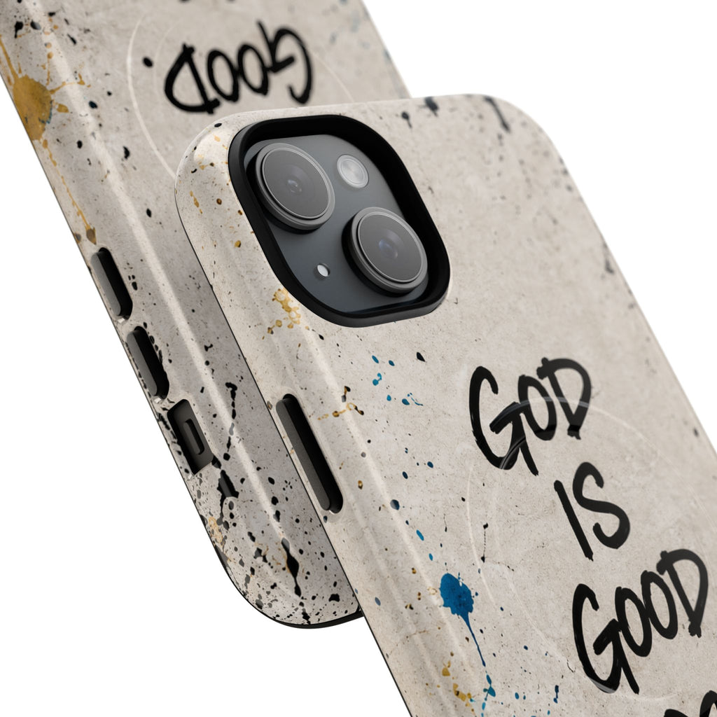 God Is Good Minimal Graffiti Tough Magnetic Phone Case