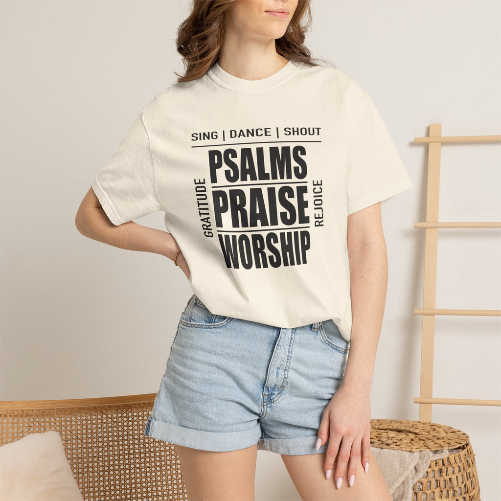 Psalms Praise Worship | Christian Tee
