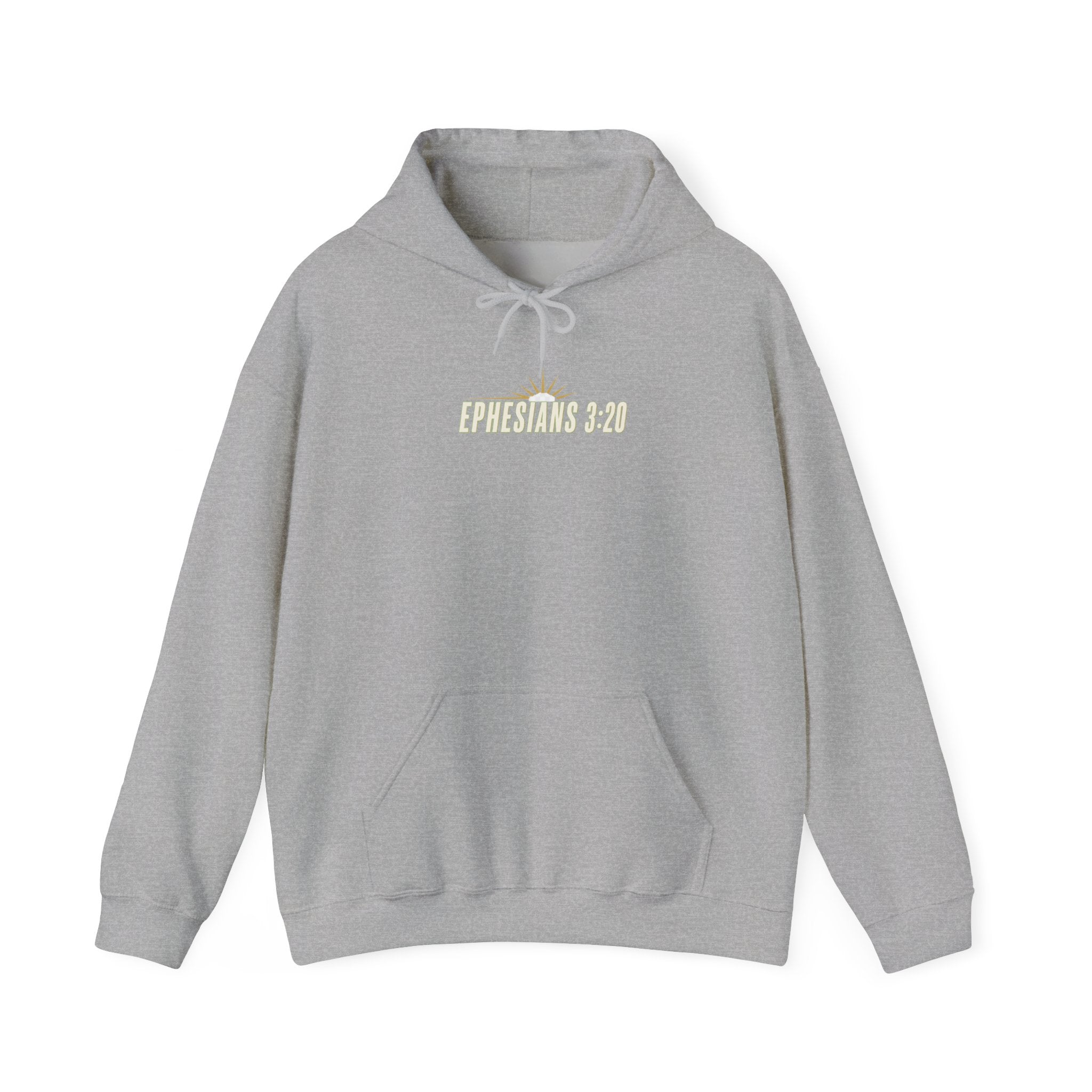 Ephesians 3:20 Hoodie, Christian Hoodie, Faith Based Sweatshirt, God Is Able Hoodie, Christian Streetwear, Bible Verse Hoodie, Unisex