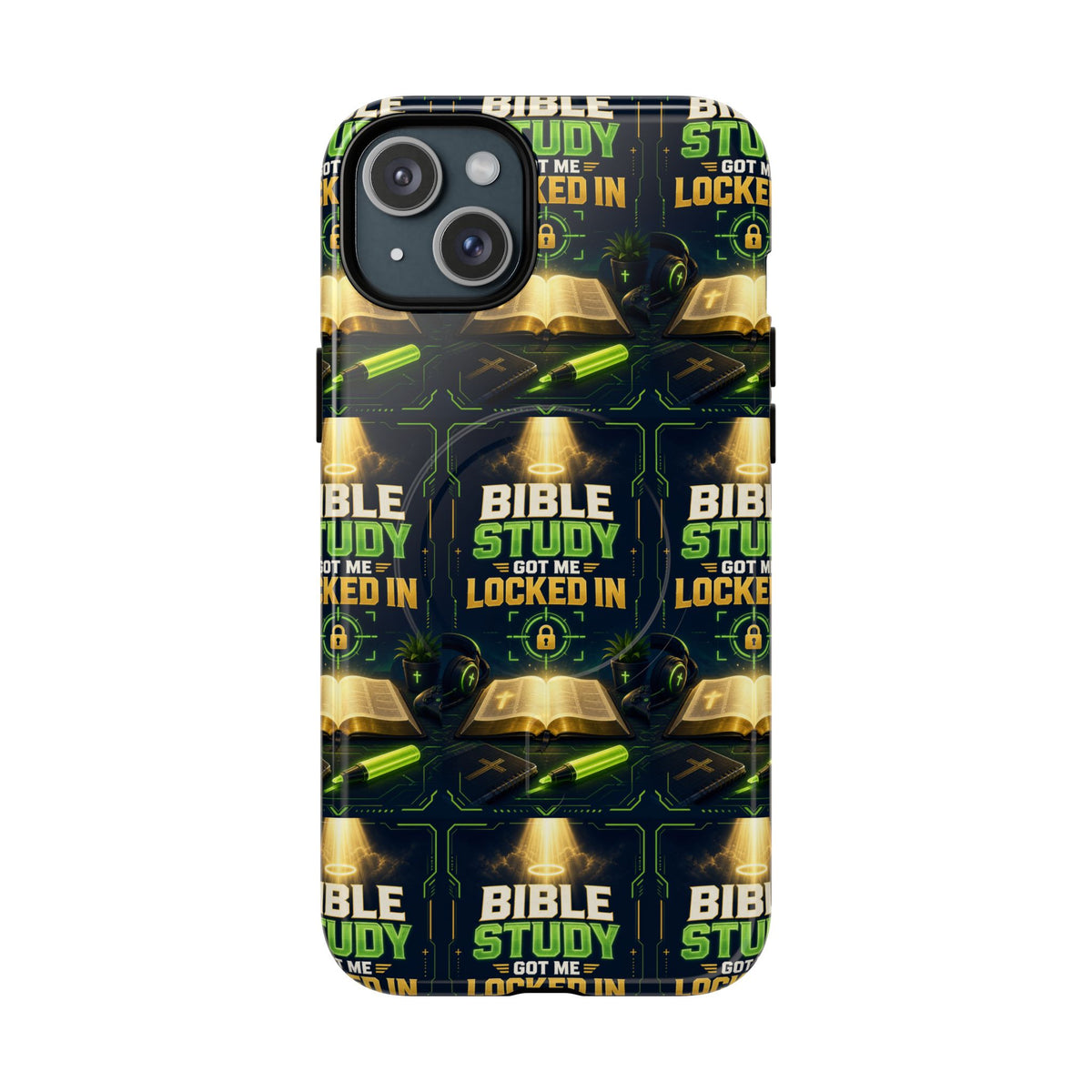 Bible Study Got Me Locked In Magsafe Phone Case