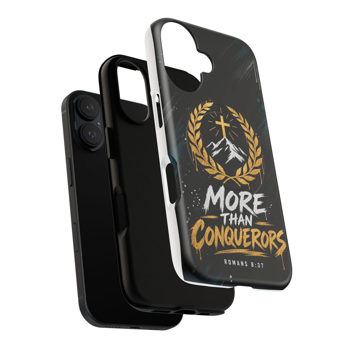 More Than Conquerors Tough Magnetic Phone Case