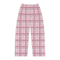Rose Shield Plaid Christian Pajama Pants
