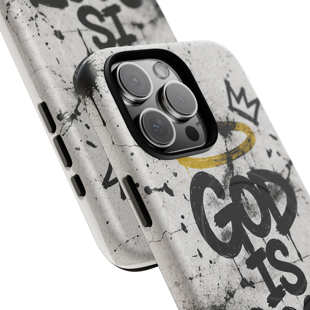 God Is Good Christian Graffiti Tough Magnetic Phone Case
