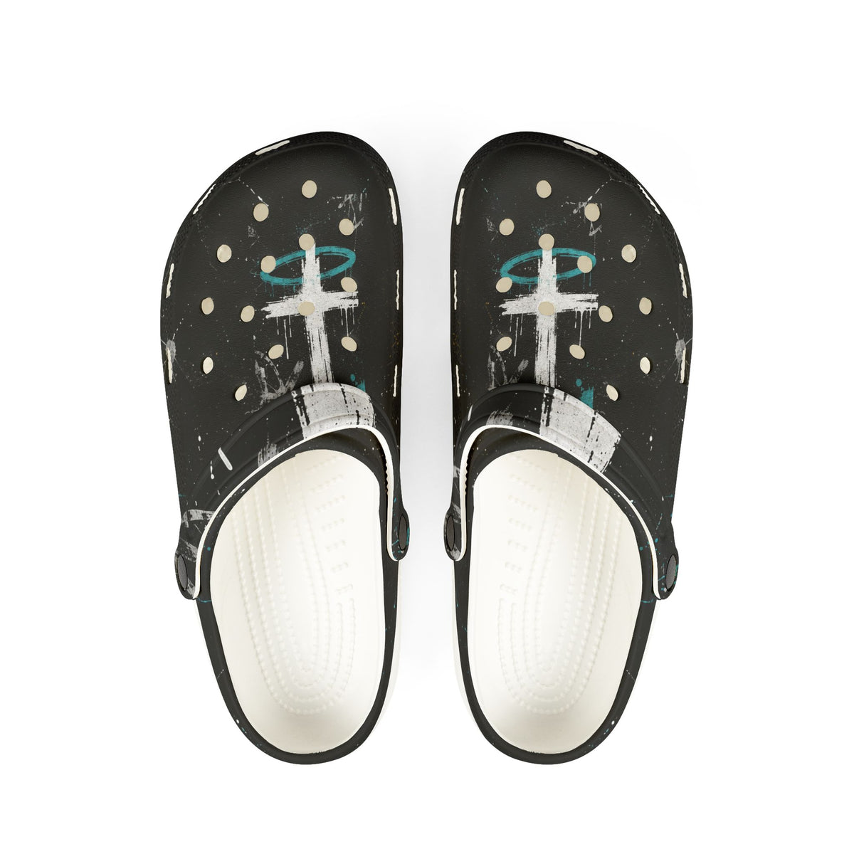 Haloed Cross EVA Foam Clogs