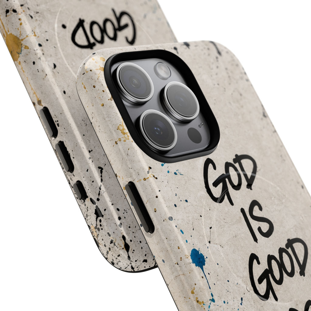 God Is Good Minimal Graffiti Tough Magnetic Phone Case