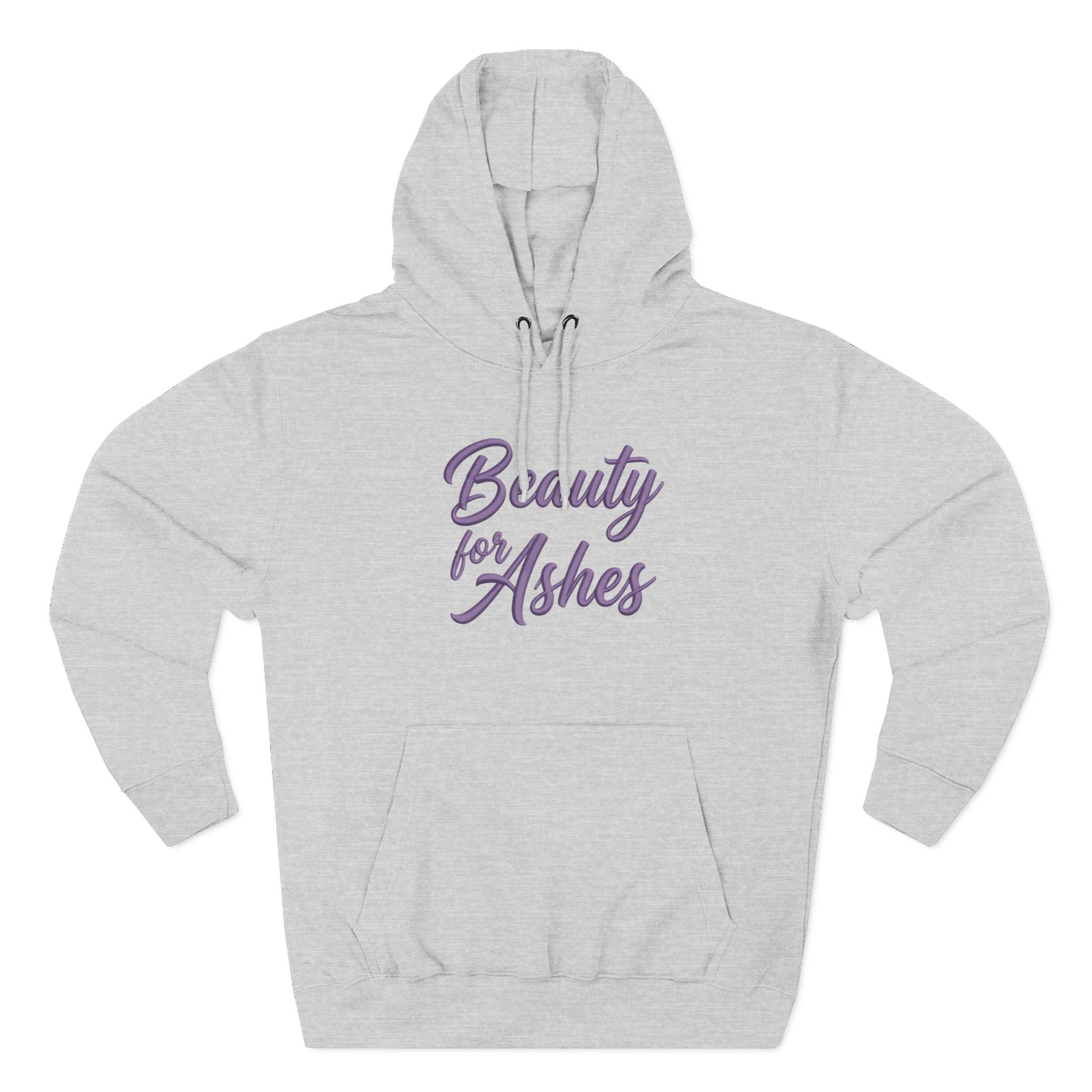 Beauty for Ashes Phoenix Rise Hoodie | Inspirational Scripture Sweatshirt