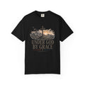 Under God By Grace Shirt, Christian Patriotic Tee, Psalm 33 12 Faith Shirt