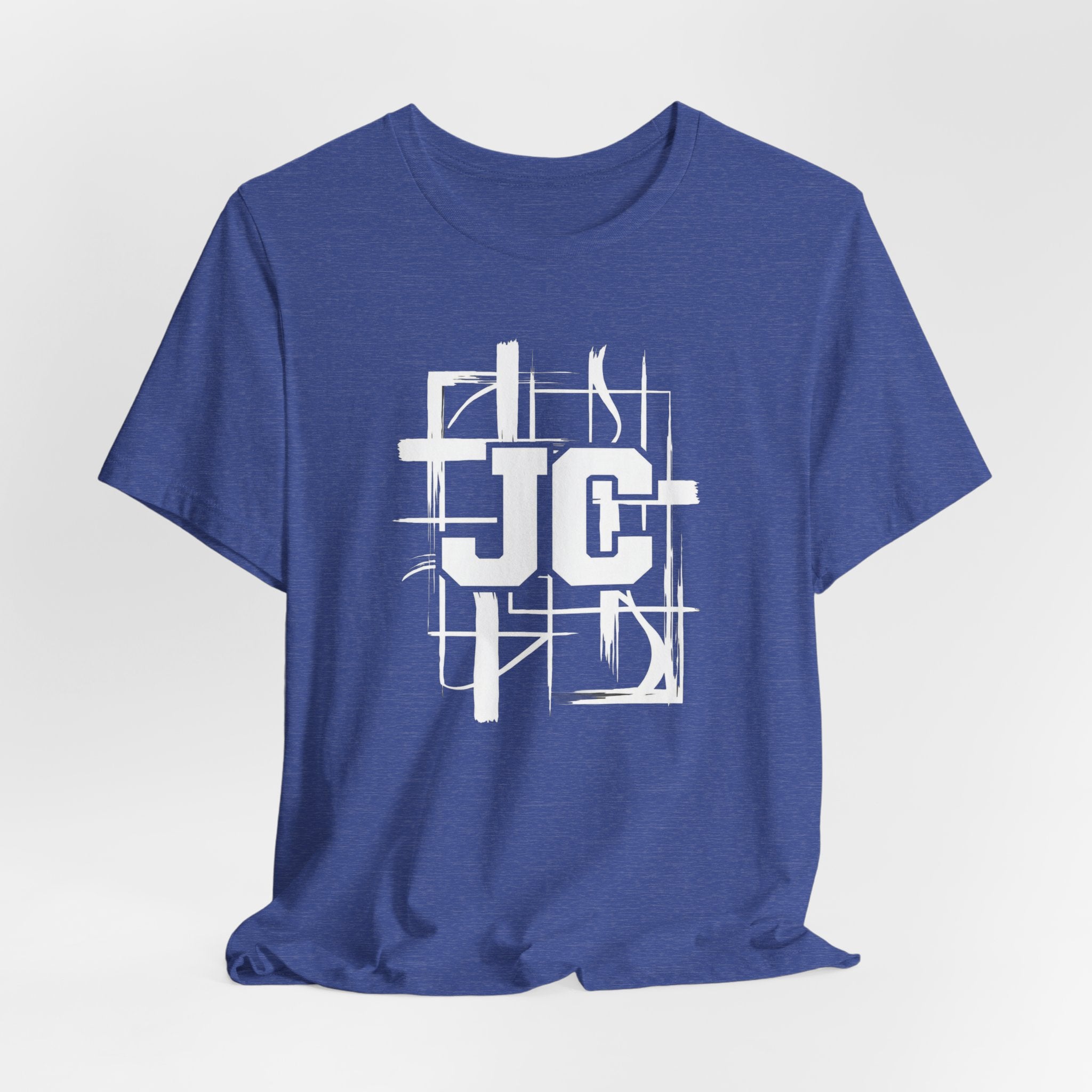 JC Monogram Shirt, Jesus Christ Initials Tee, Christian Streetwear Graphic Tee, Minimalist Faith T Shirt, Unisex Everyday Gift