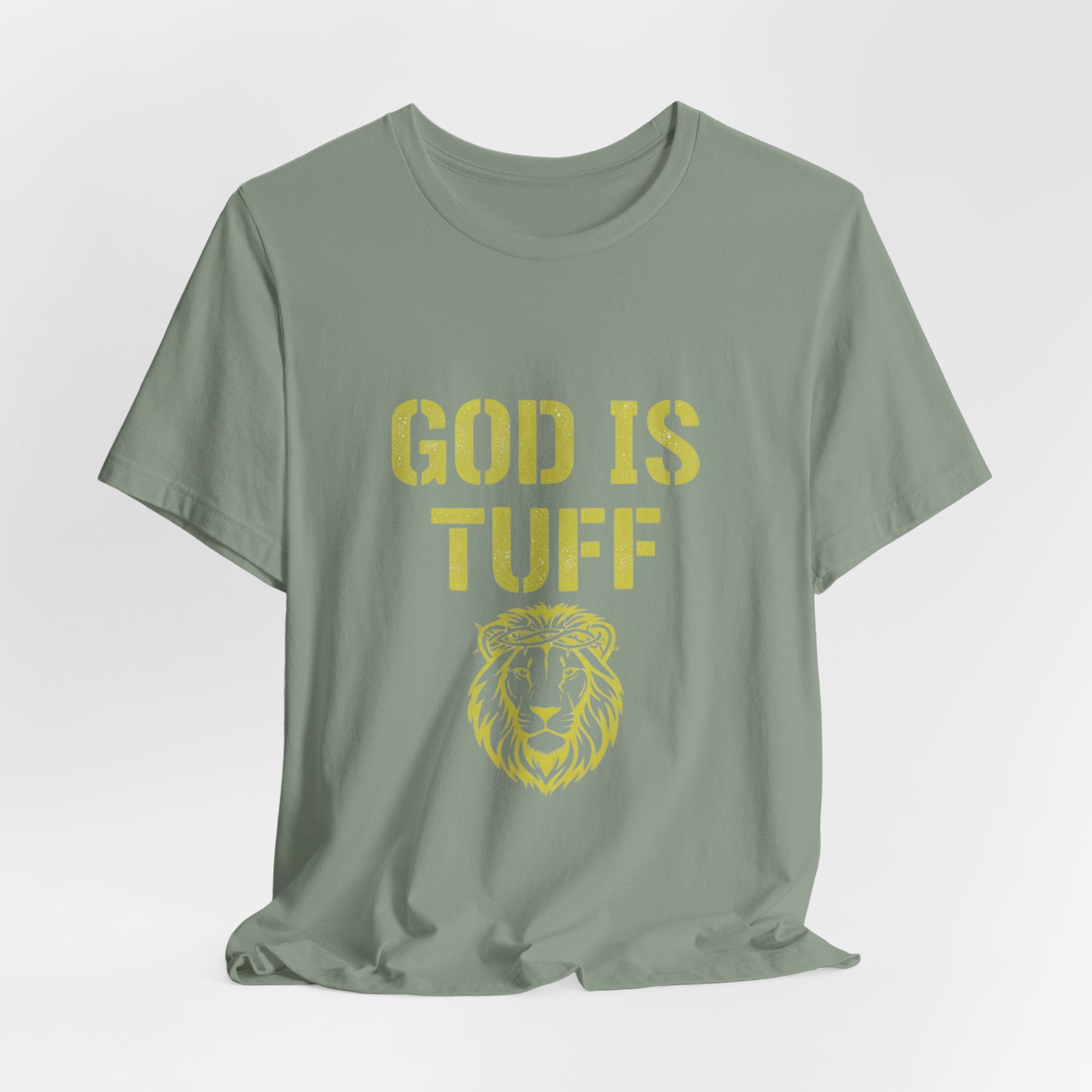 God Is Tuff- Faith-Inspired Unisex Tee, Motivational Shirt, Christian Apparel, Inspirational Gift, Scripture Tee