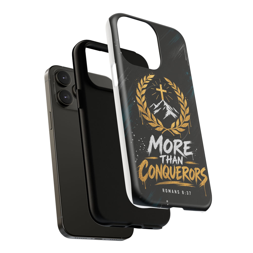 More Than Conquerors Tough Magnetic Phone Case