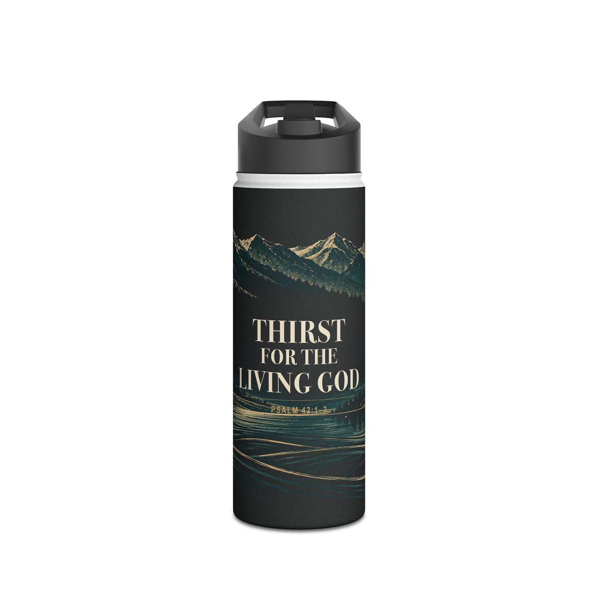 Thirst for the Living God Stainless Steel Water Bottle