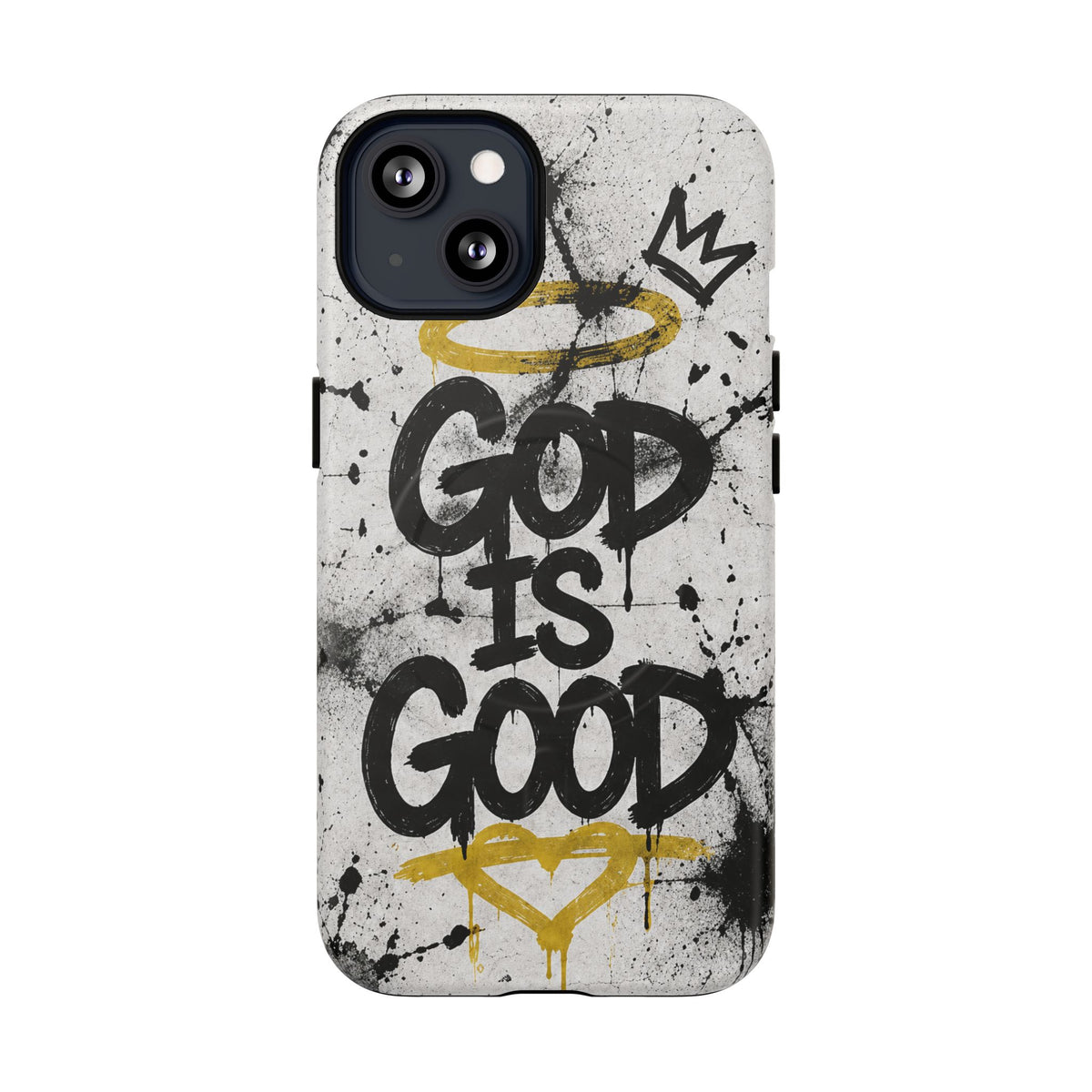God Is Good Christian Graffiti Phone Case