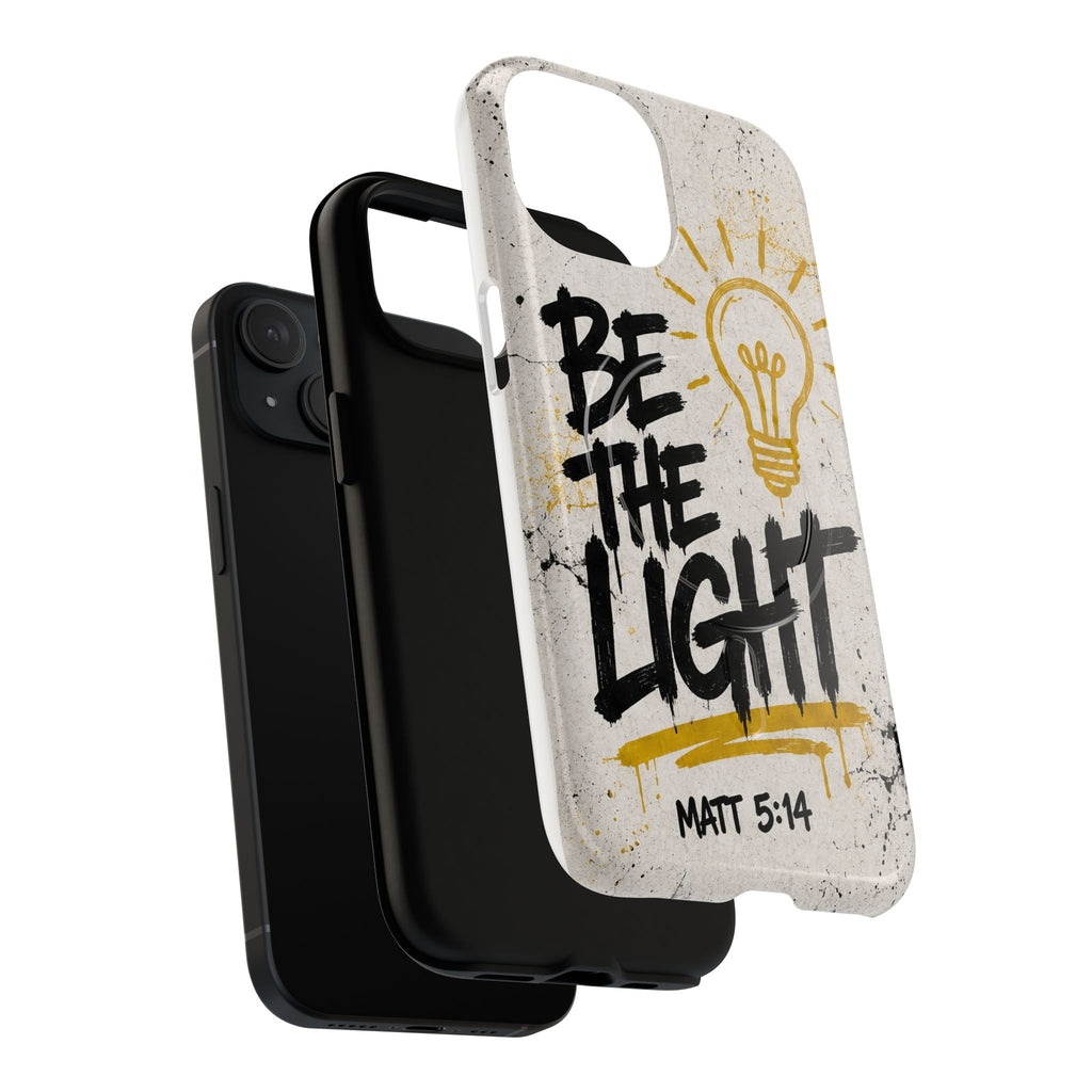 Be the Light Matthew 5:14 Tough Magnetic Phone Case