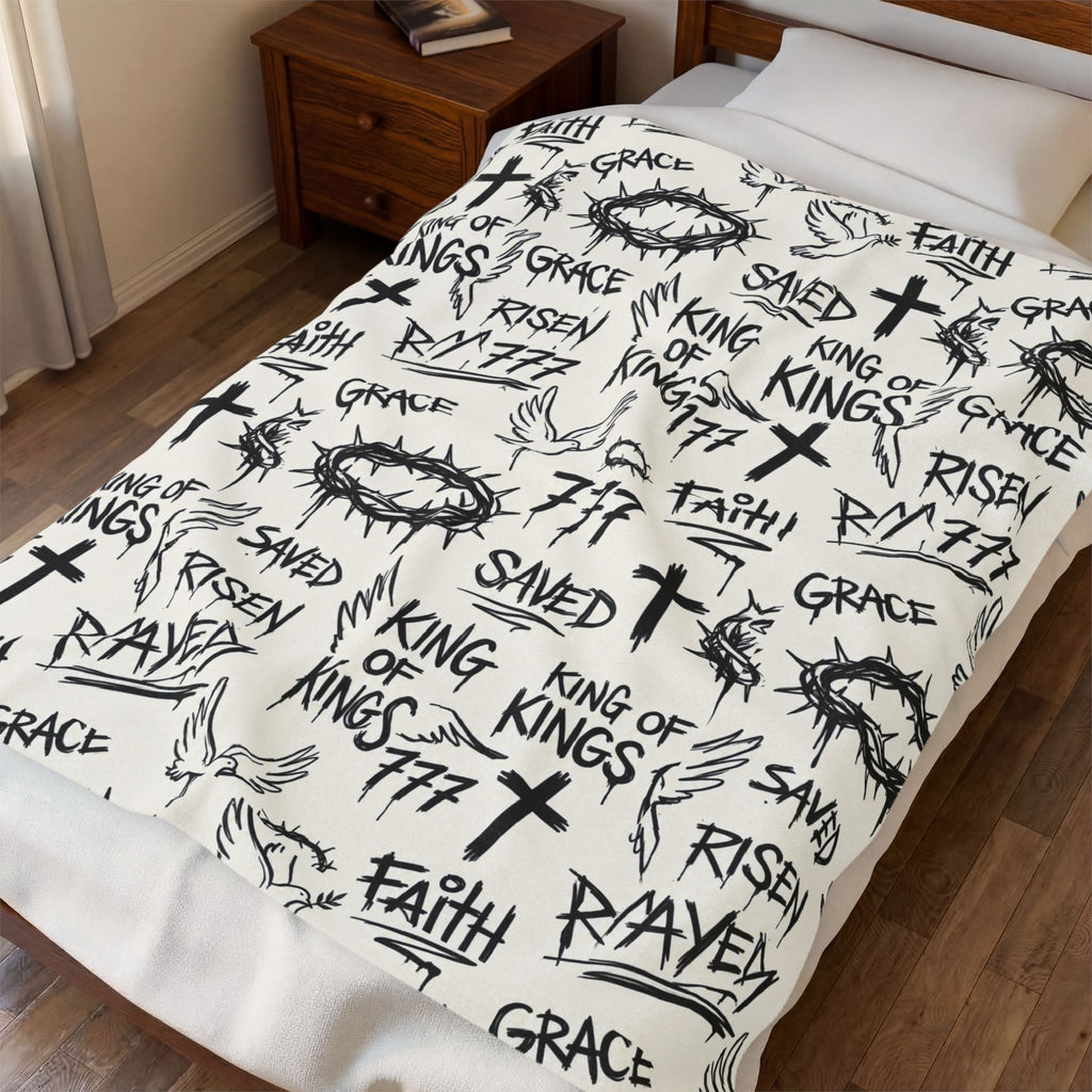 Christian Graffiti Blanket