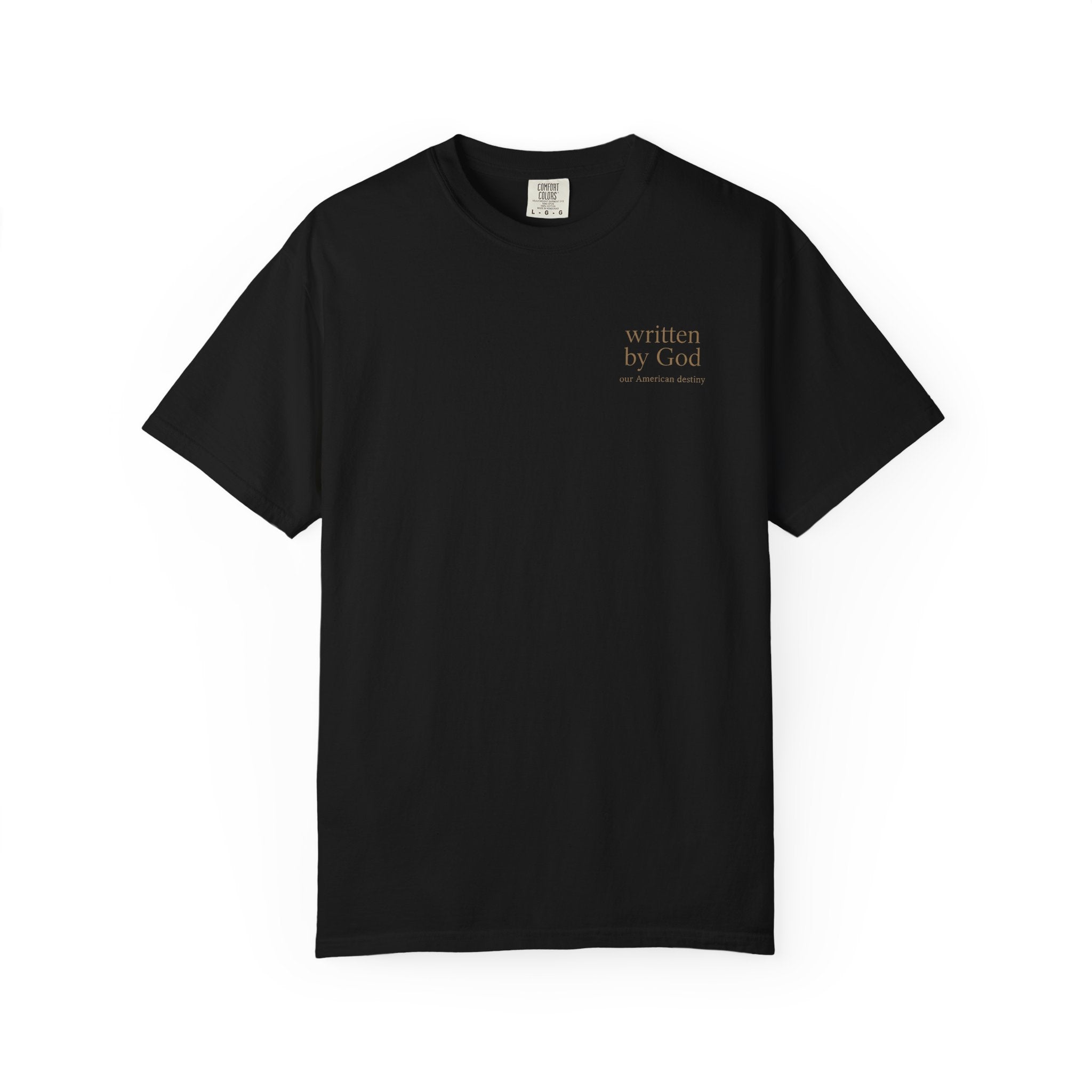 Written By God Shirt, Christian Patriotic Tee, Faith Based American Destiny Shirt, Psalm 33 12 Tee, Christian America Graphic Tee