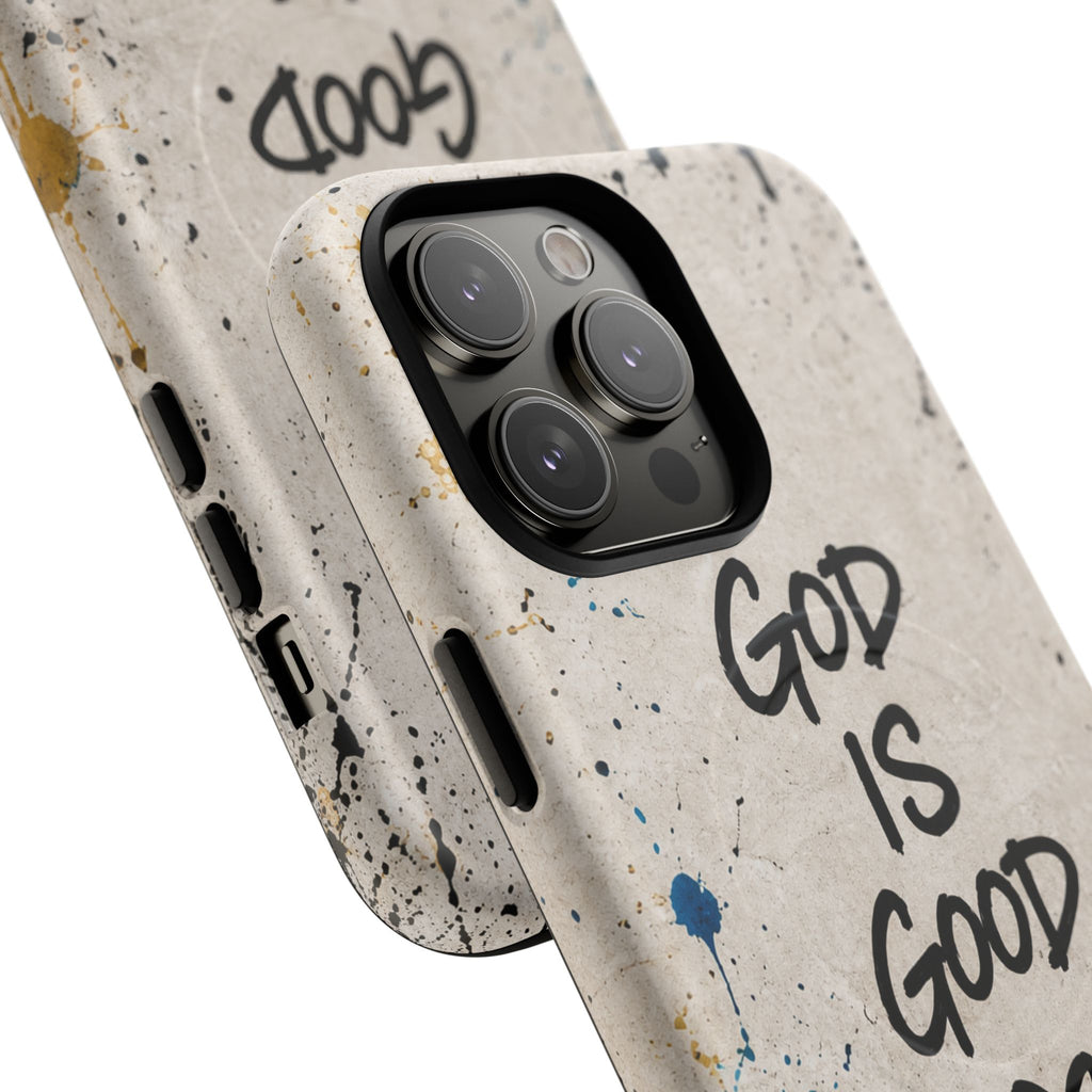God Is Good Minimal Graffiti Tough Magnetic Phone Case