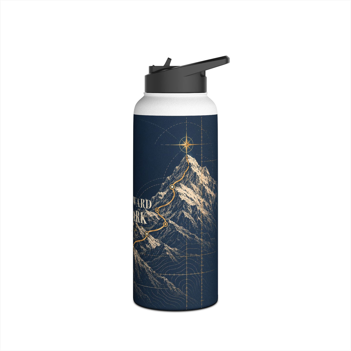 Press Toward the Mark Stainless Steel Water Bottle