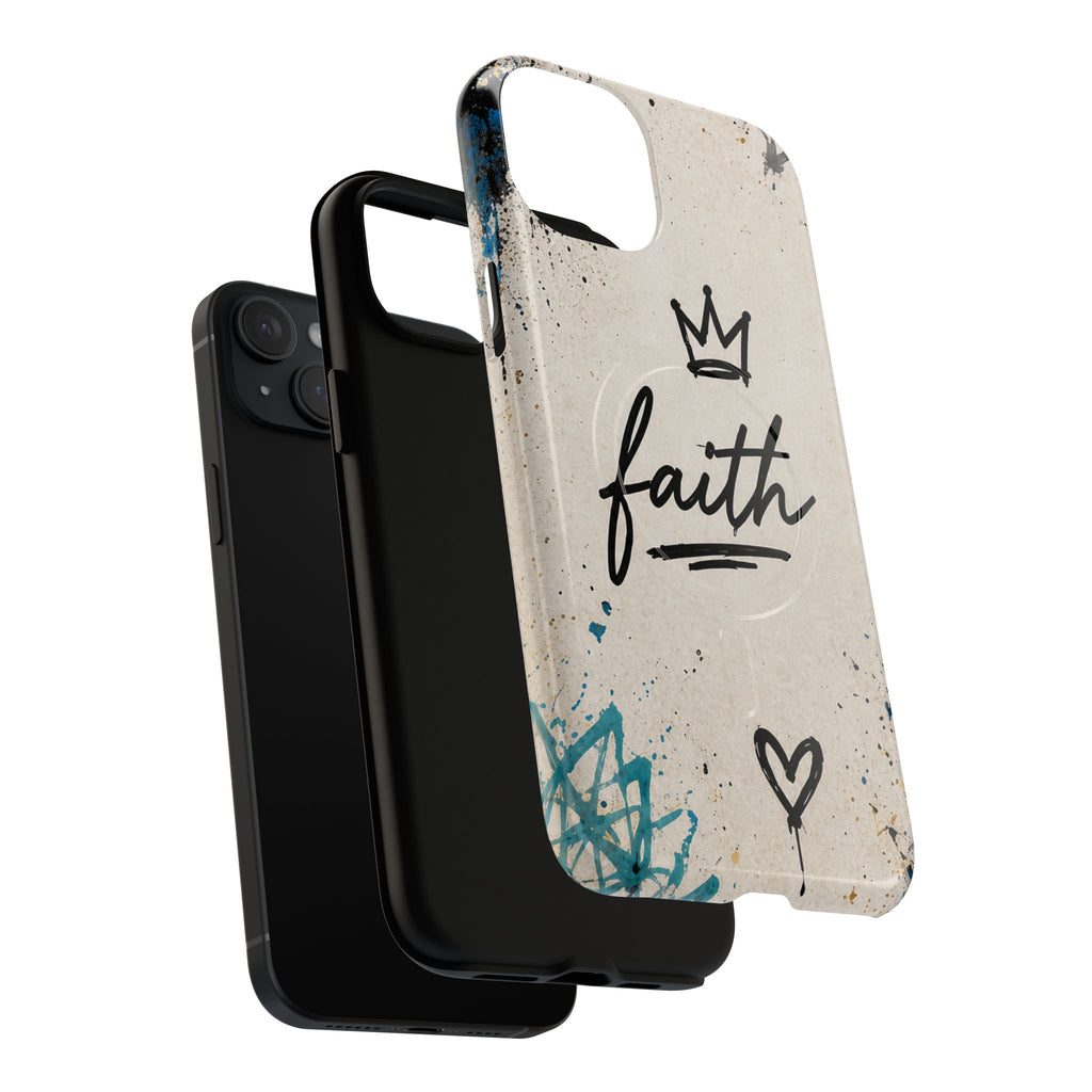 Faith & Love Christian Tough Magnetic Phone Case