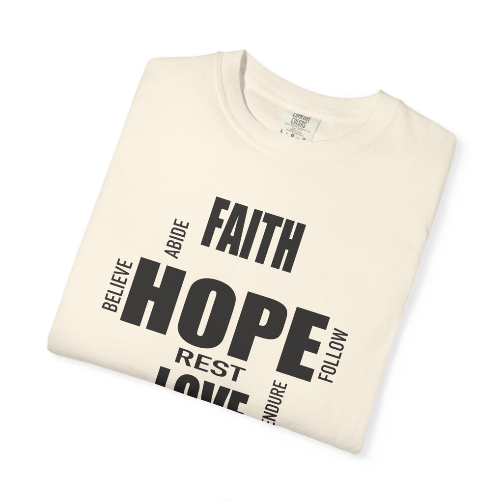Faith Hope Love | Christian Tee