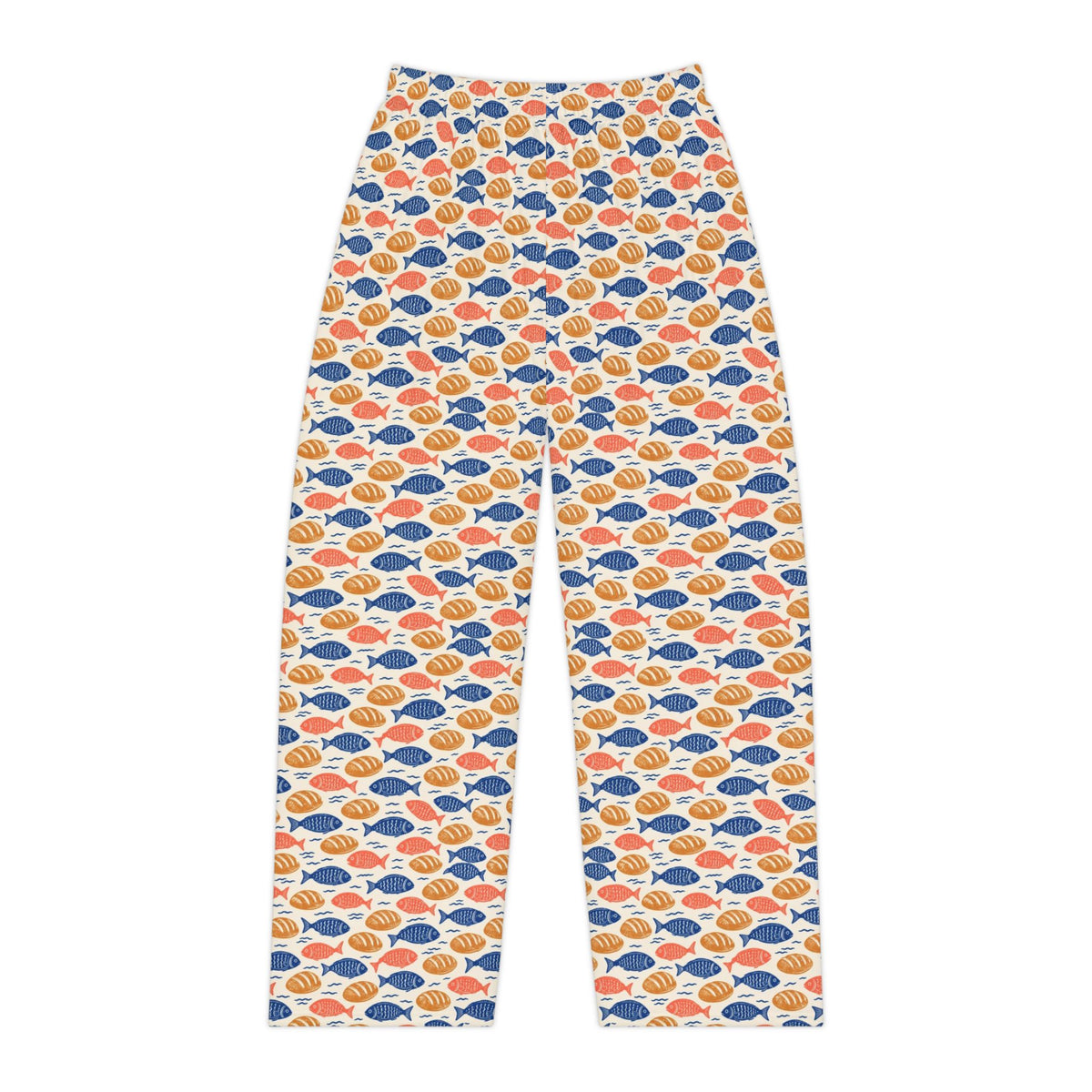 Loaves and Fishes Retro Christian Pajama Pants