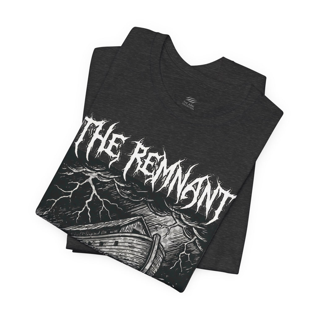 The Remnant Noahs Ark Shirt, Christian Streetwear Graphic Tee, Covenant Judgment Salvation, Gothic Faith T Shirt, Unisex