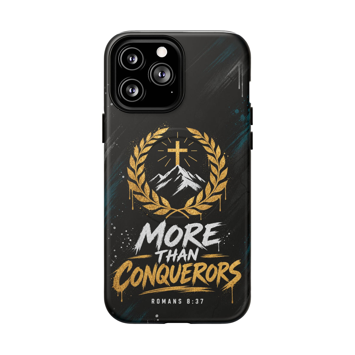 More Than Conquerors Phone Case