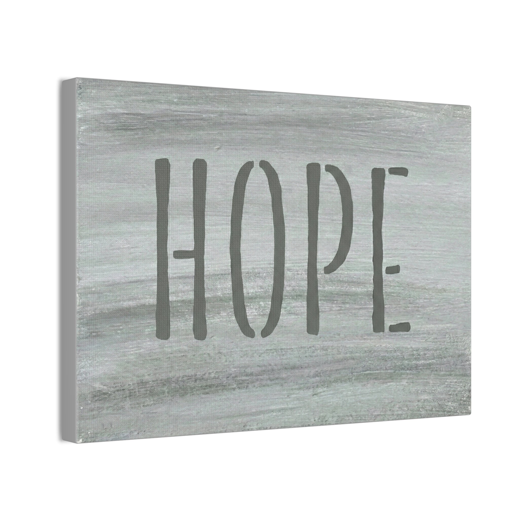 Hope Christian Canvas Wall Art | Minimalist Faith Quote Print | Modern Neutral Home Decor | 1 Thessalonians Inspired