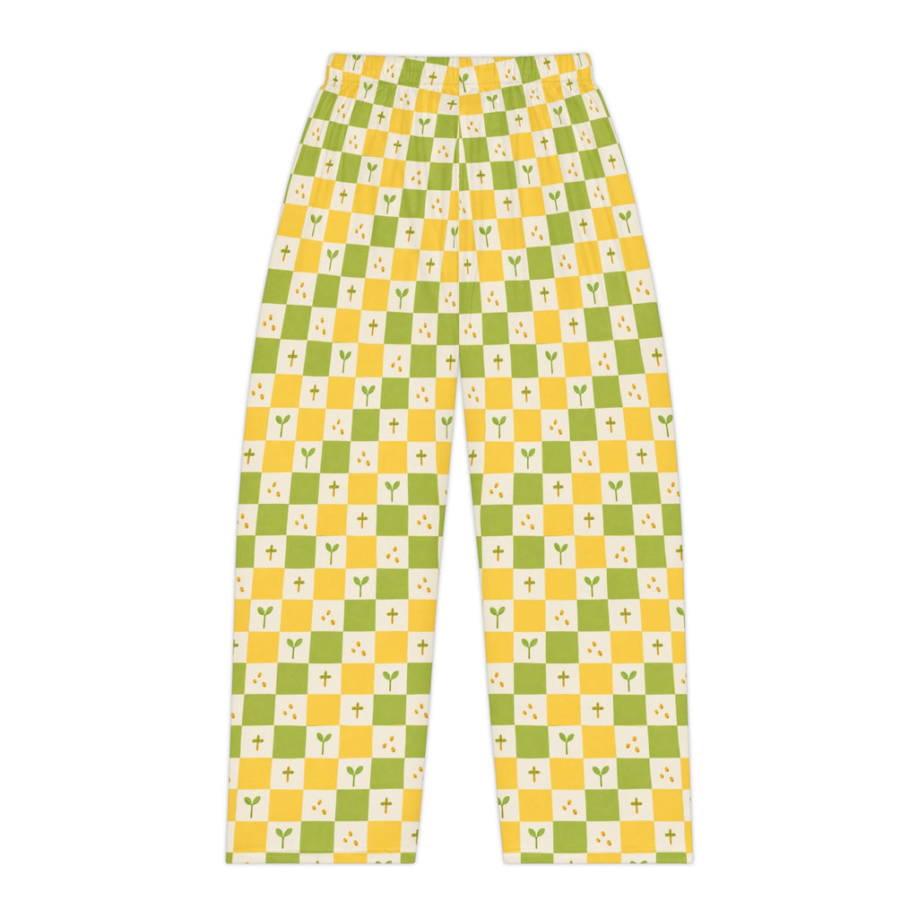 Mustard Seed Checker Christian Pajama Pants
