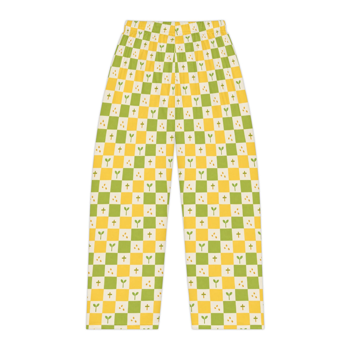Mustard Seed Checker Christian Pajama Pants