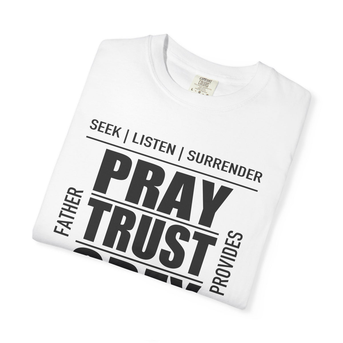 Pray Trust Obey | Christian Tee